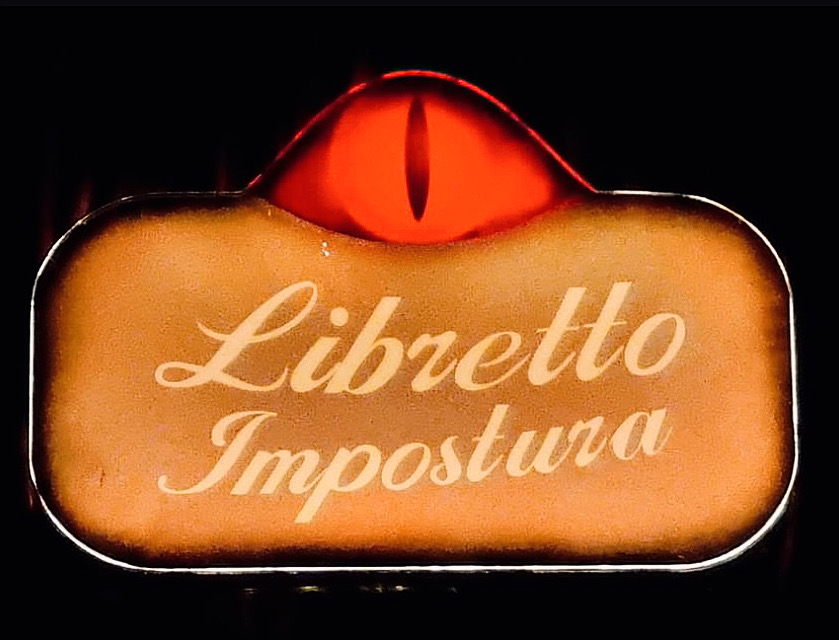 Libretto Impostura – I am what I am!
